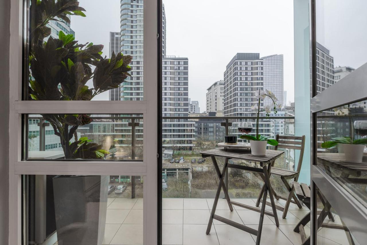 Luxury Apartments In Platinum Tower Warschau Buitenkant foto