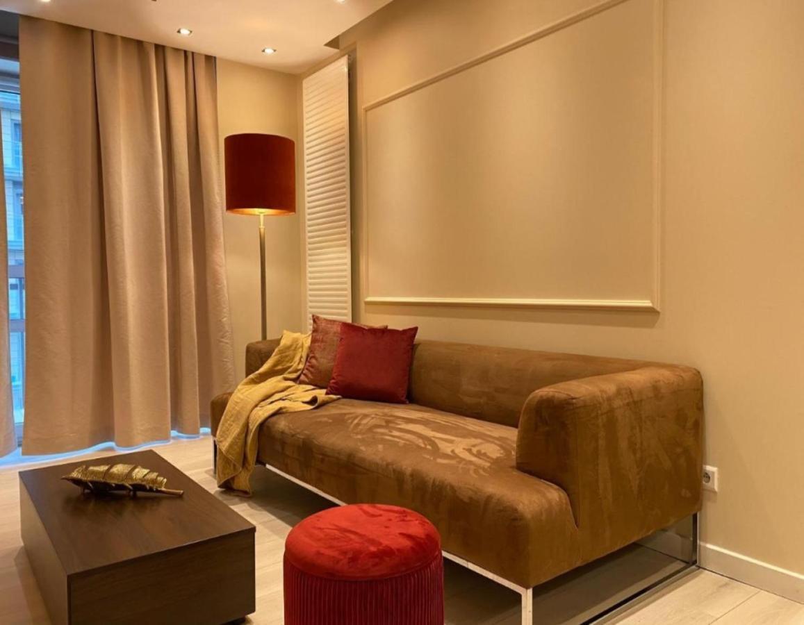 Luxury Apartments In Platinum Tower Warschau Buitenkant foto