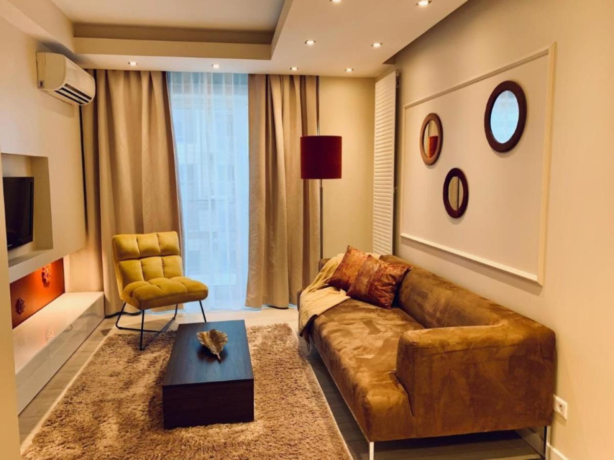 Luxury Apartments In Platinum Tower Warschau Buitenkant foto