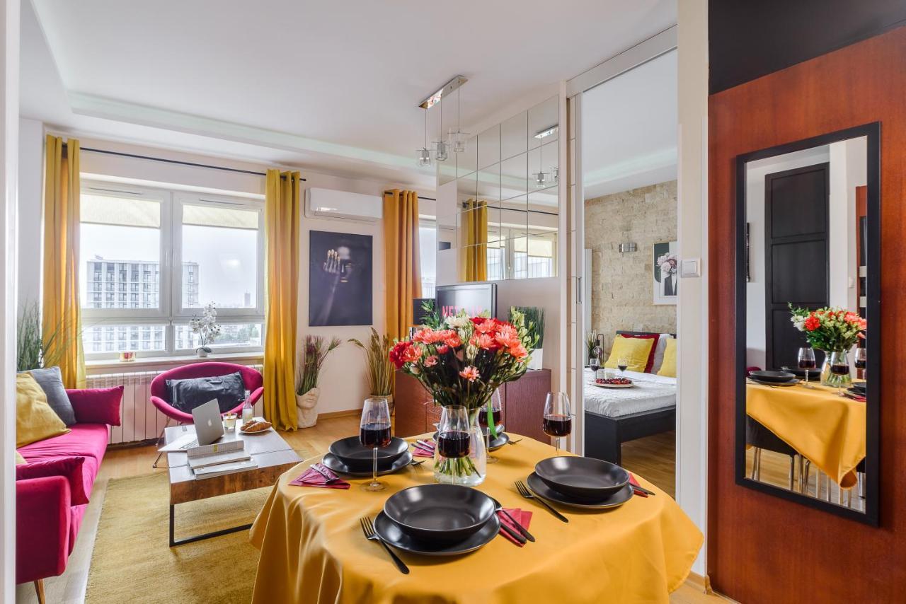 Luxury Apartments In Platinum Tower Warschau Buitenkant foto